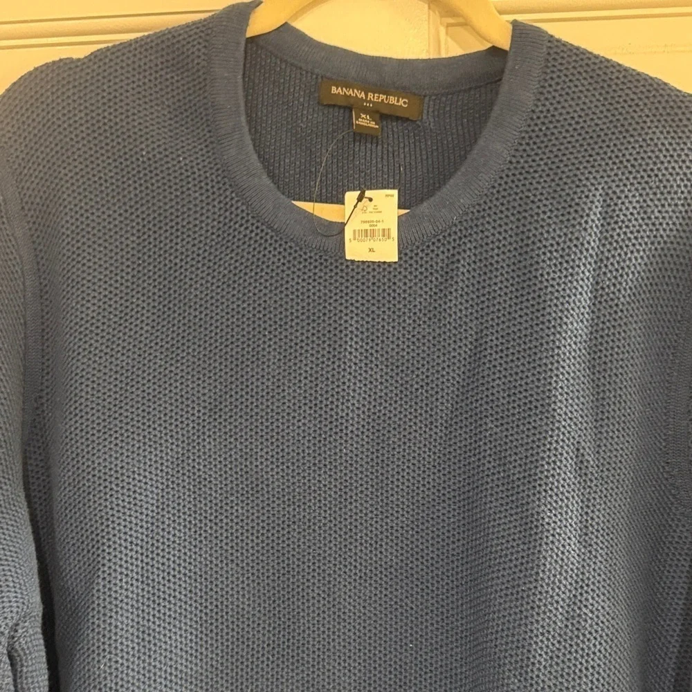 Banana republic Men's Blue Sweater